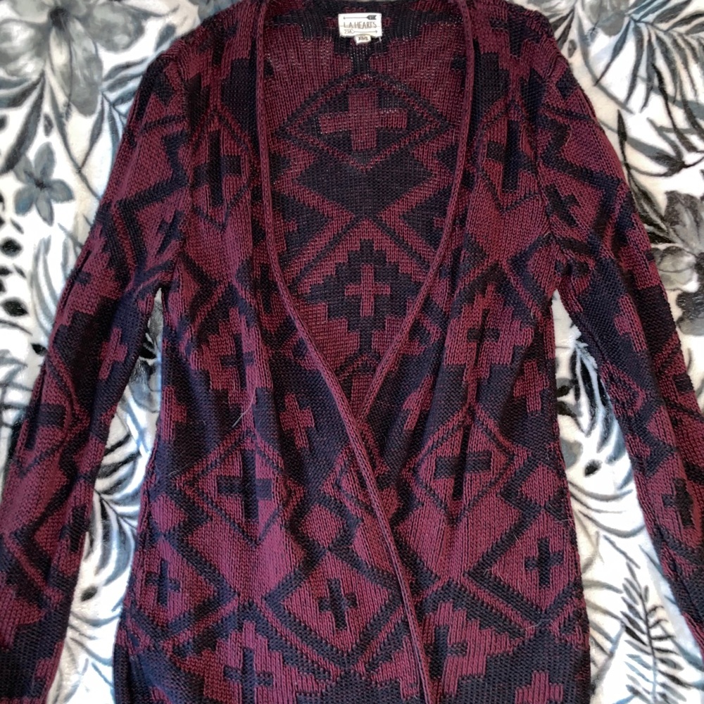 LA Hearts Long Cardigan